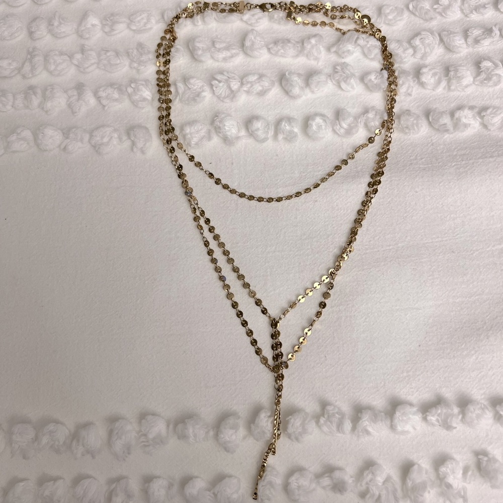 BaubleBar 3-layer necklace